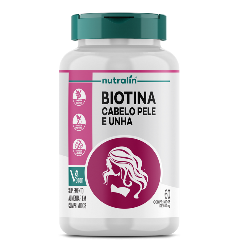 Biotina Premium Cabelos, Pele e Unhas