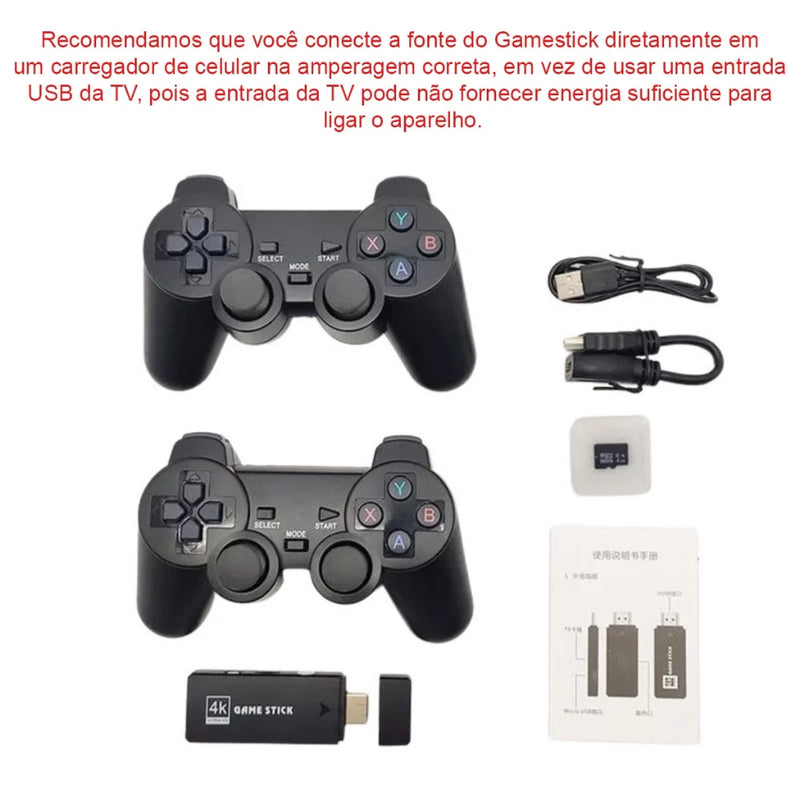 Videogame Stick 10mil Jogos RETRO