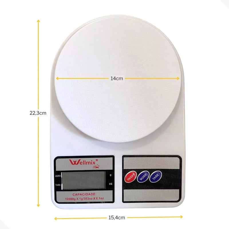 Balança De Cozinha Digital Para Dieta