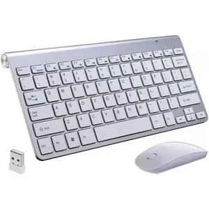 Kit Teclado e Mouse Sem Fio Usb 2.4ghz Wireless