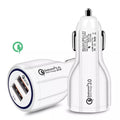 Carregador Automotivo 4 Portas USB Turbo para Android e iPhone